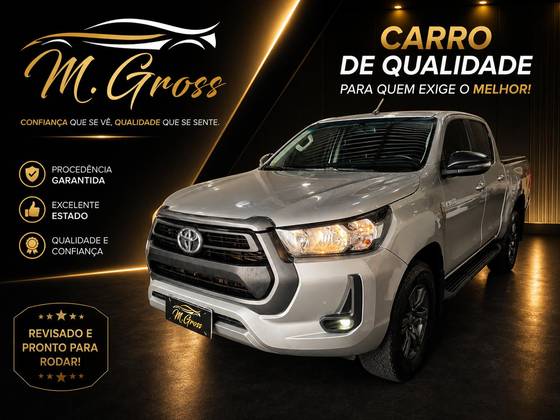 TOYOTA HILUX 2.8 D-4D TURBO DIESEL CD SR 4X4 AUTOMÁTICO TOYOTA HILUX 2.8 D-4D TURBO DIESEL CD SR 4X4 AUTOMÁTICO